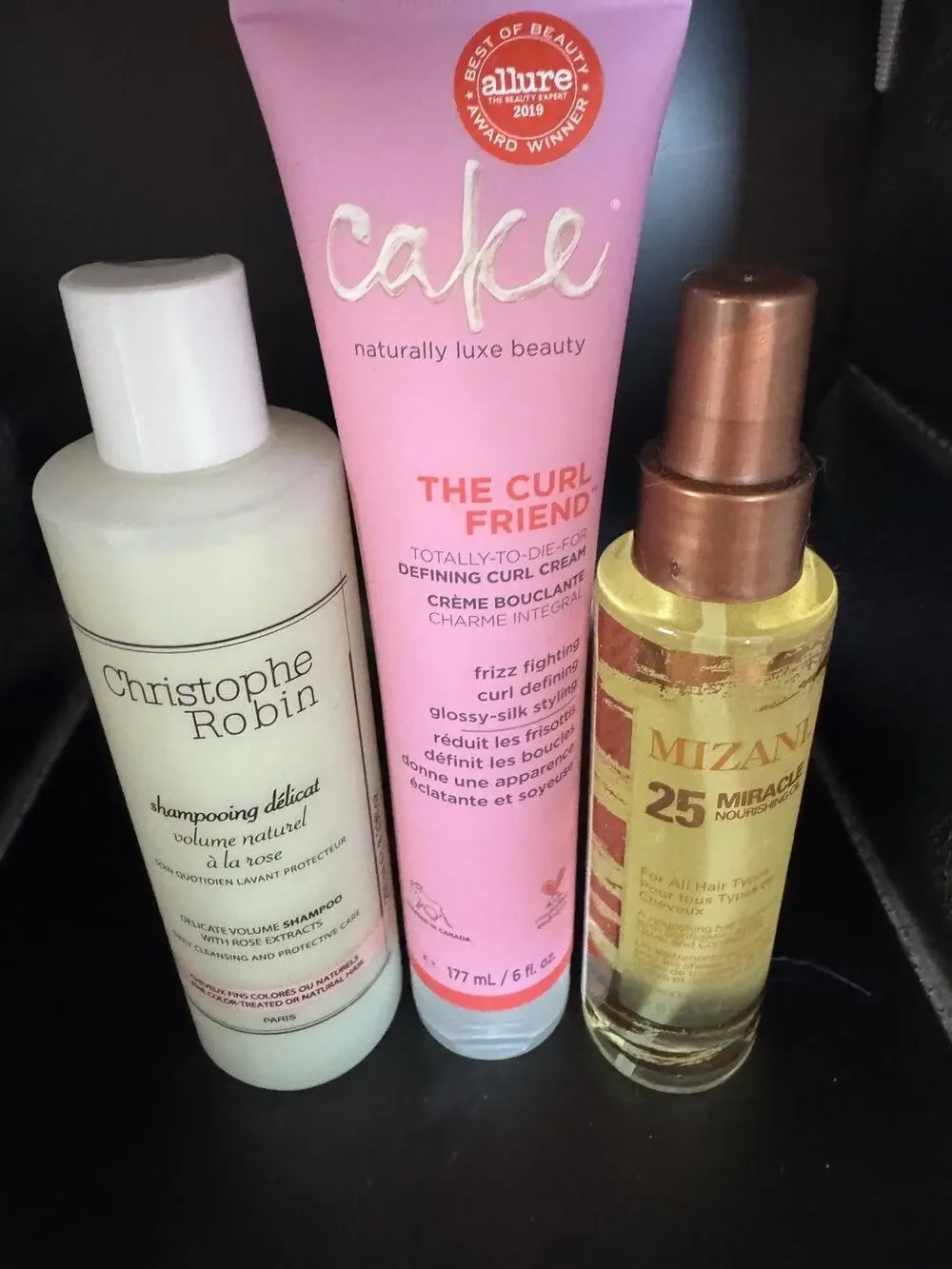Healthy Hair Care Lot of 3 Cake Curl Friend Mizani Miracle Oil Volume Shampoo